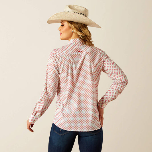 Shirts Women’s Ariat Long Sleeve Button Kirby Pro Geo Print 10060367