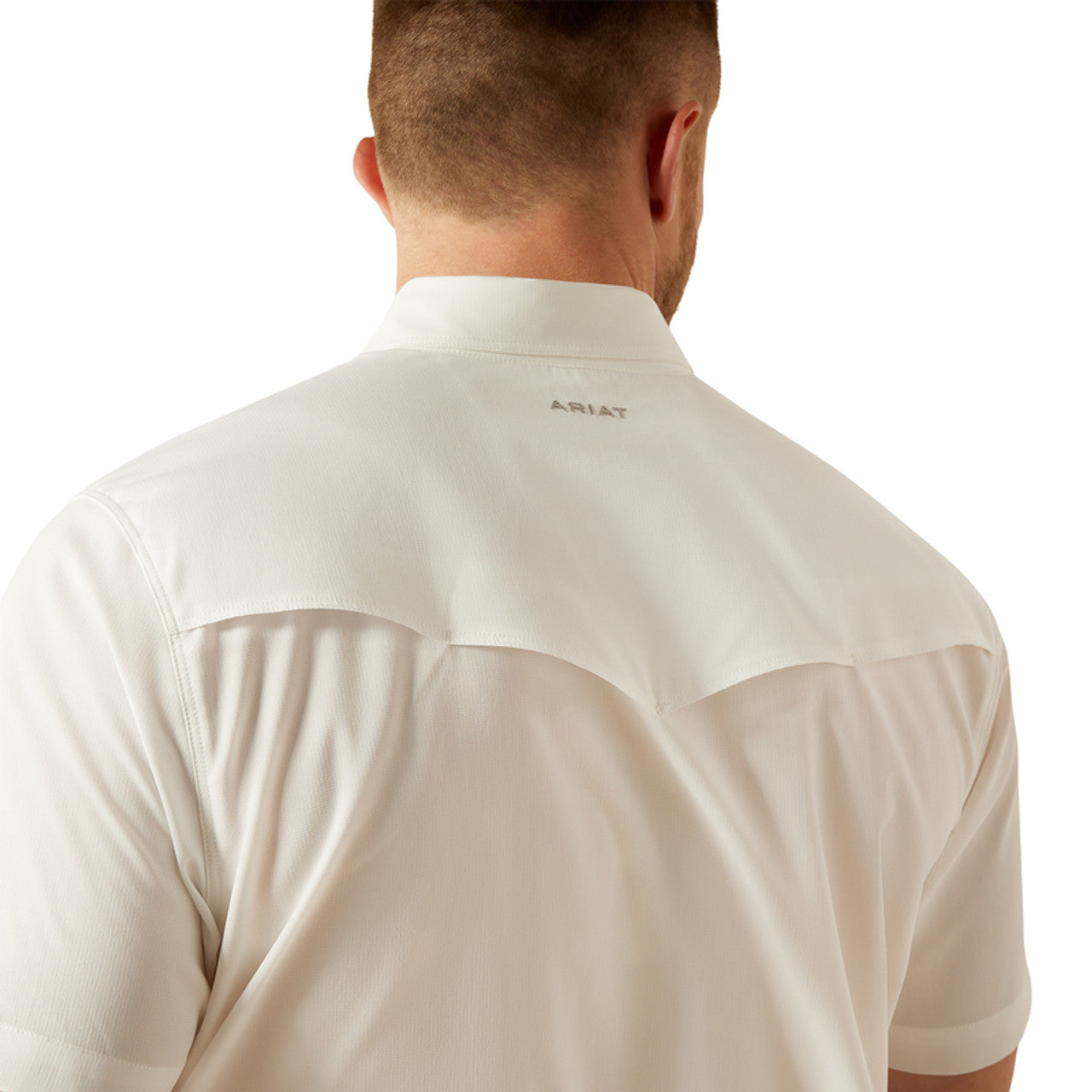 Shirts Men’s Ariat VENTTEK S.S Snap Solid White 10054478