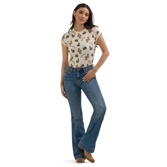 Shirts Women’s Wrangler Tee Western Print 112364395