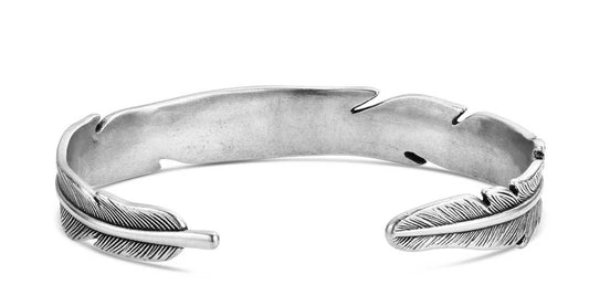 Accessories Montana Silversmiths Cuff Steel Wing BC6476