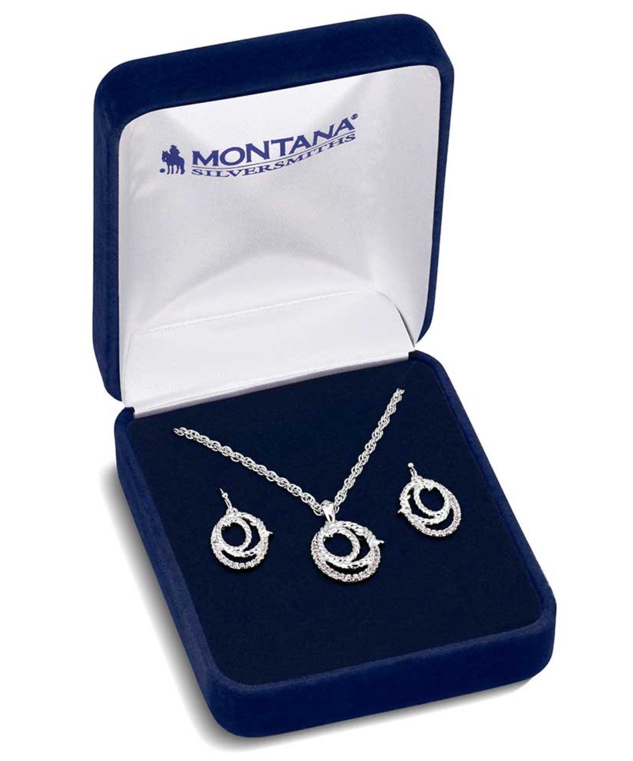 Jewelry Montana Silversmiths Necklace Earring Set JS6222