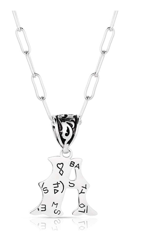 Jewelry Montana Silversmiths Engraved Initial NC6096