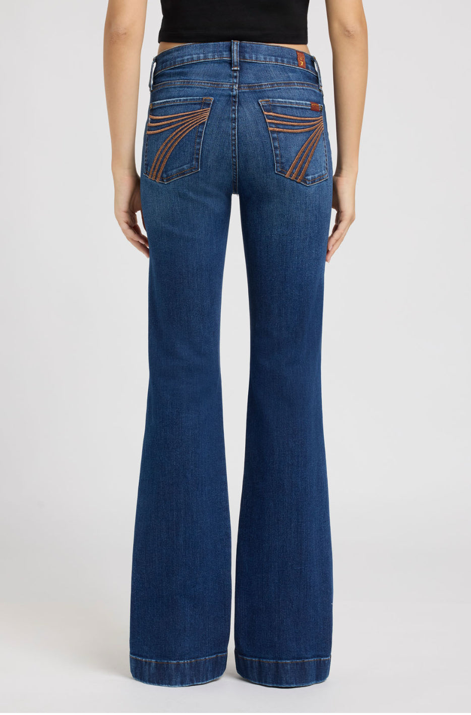 Loom Jeans Women’s 7’s All Mankind 7U30044A 3DJ Tailorless Short Inseam(EXCHANGE ONLY)