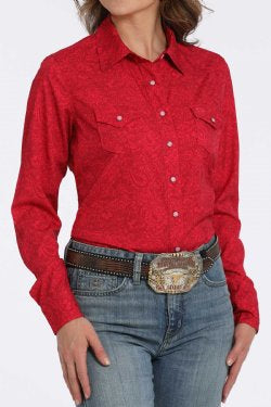 Shirts Women’s Cinch Arena Flex L.S MSW9206003