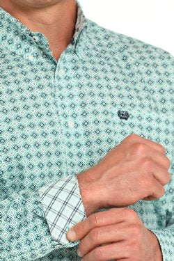 Shirts Men’s Cinch L.S Medallion Print MTW1105930