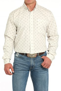 Shirts Men’s Cinch Long Sleeve Rooster Print MTW1105933