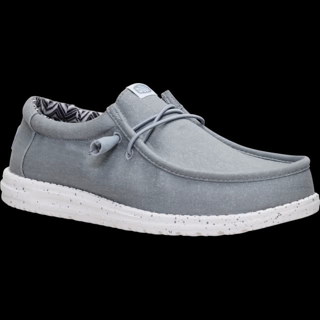 Shoes Men’s Wally Stretch Canvas Light Grey 40700-007