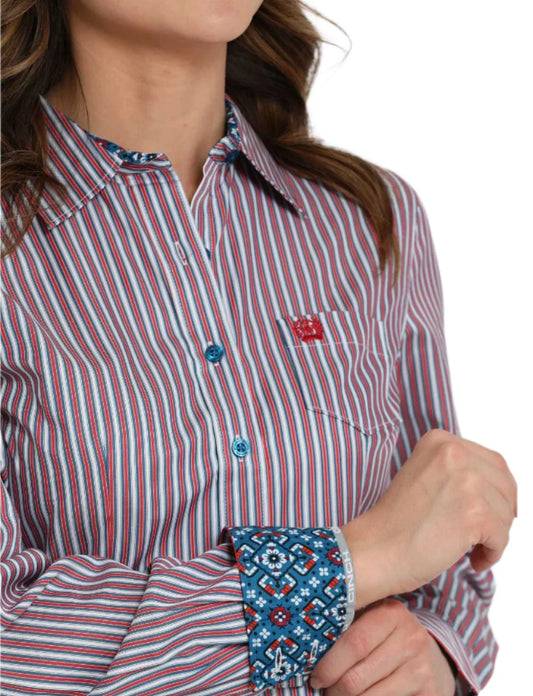 Shirts Women’s Cinch TENCEL Stripe MSW9164249