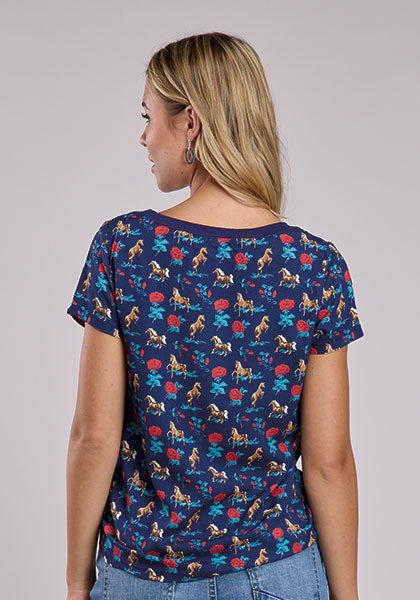 Shirts Women’s Roper Short Sleeve Tee 03-039-0514-5052