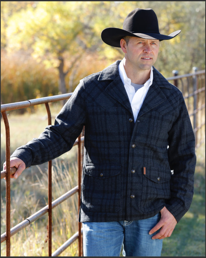 Outerwear Men’s Cinch Black Dress Coat MWJ1596003