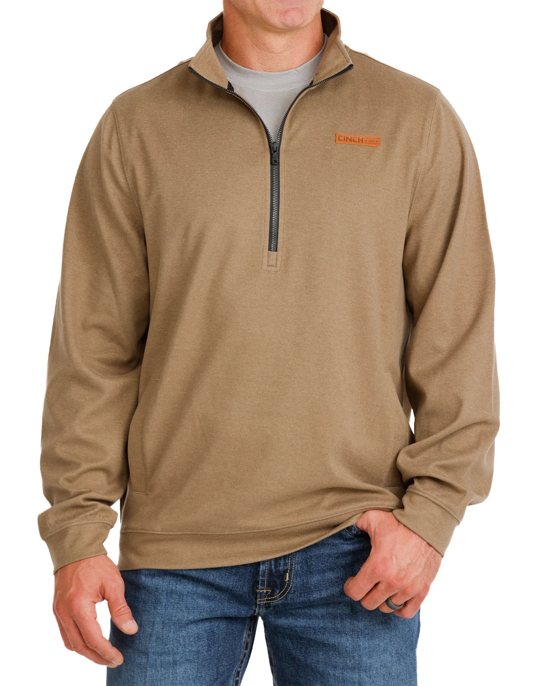 Outerwear Men’s Cinch 1/2 Zip Brown MWK1913005