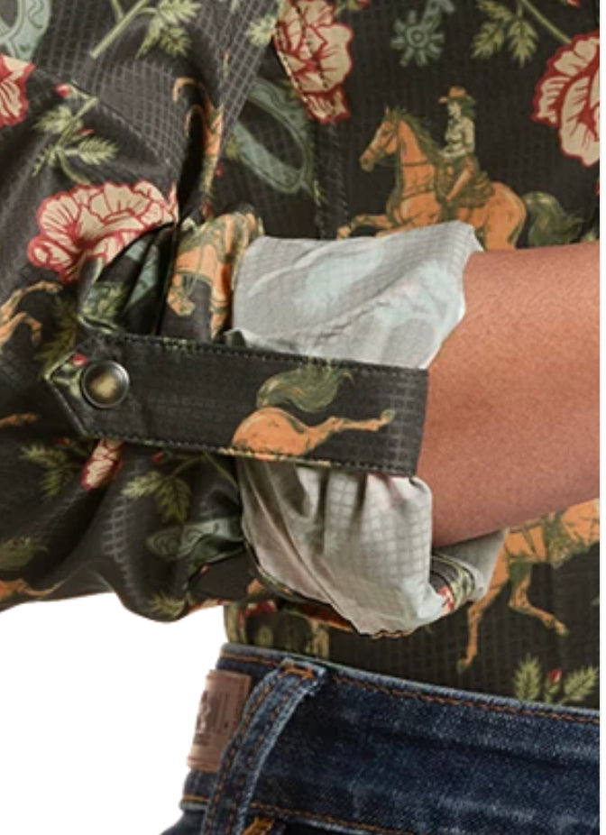 Shirts Women’s Tek Western Floral Print BWN2S09764