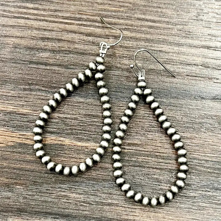 Jewelry Women’s 2’’ 4mm Western Bead Earrings 725923