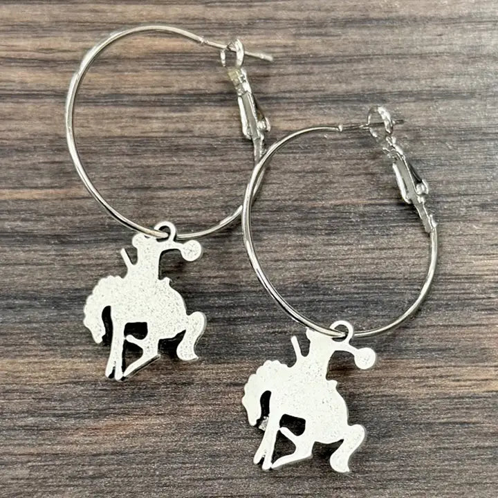 Jewelry Women’s Western Bronc Earrings 726700