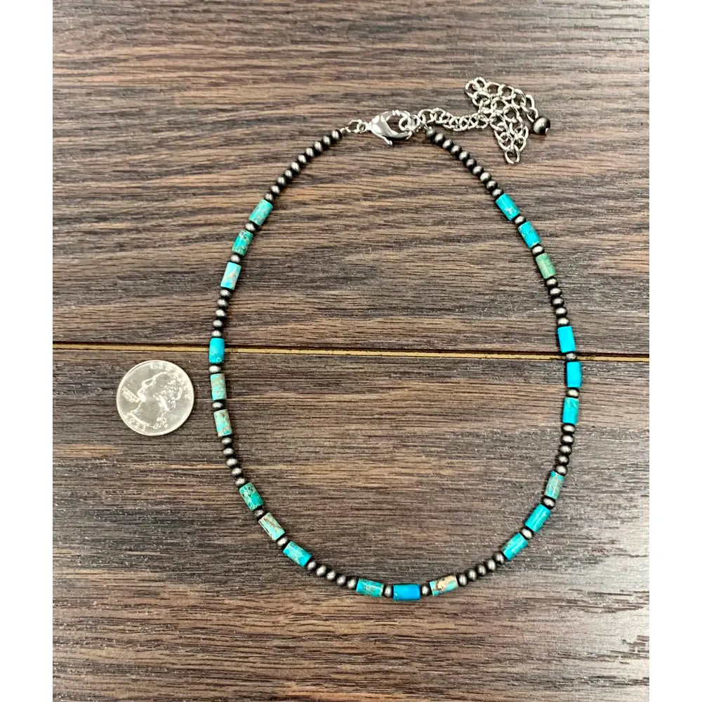 734956 Western Gemstone Necklace