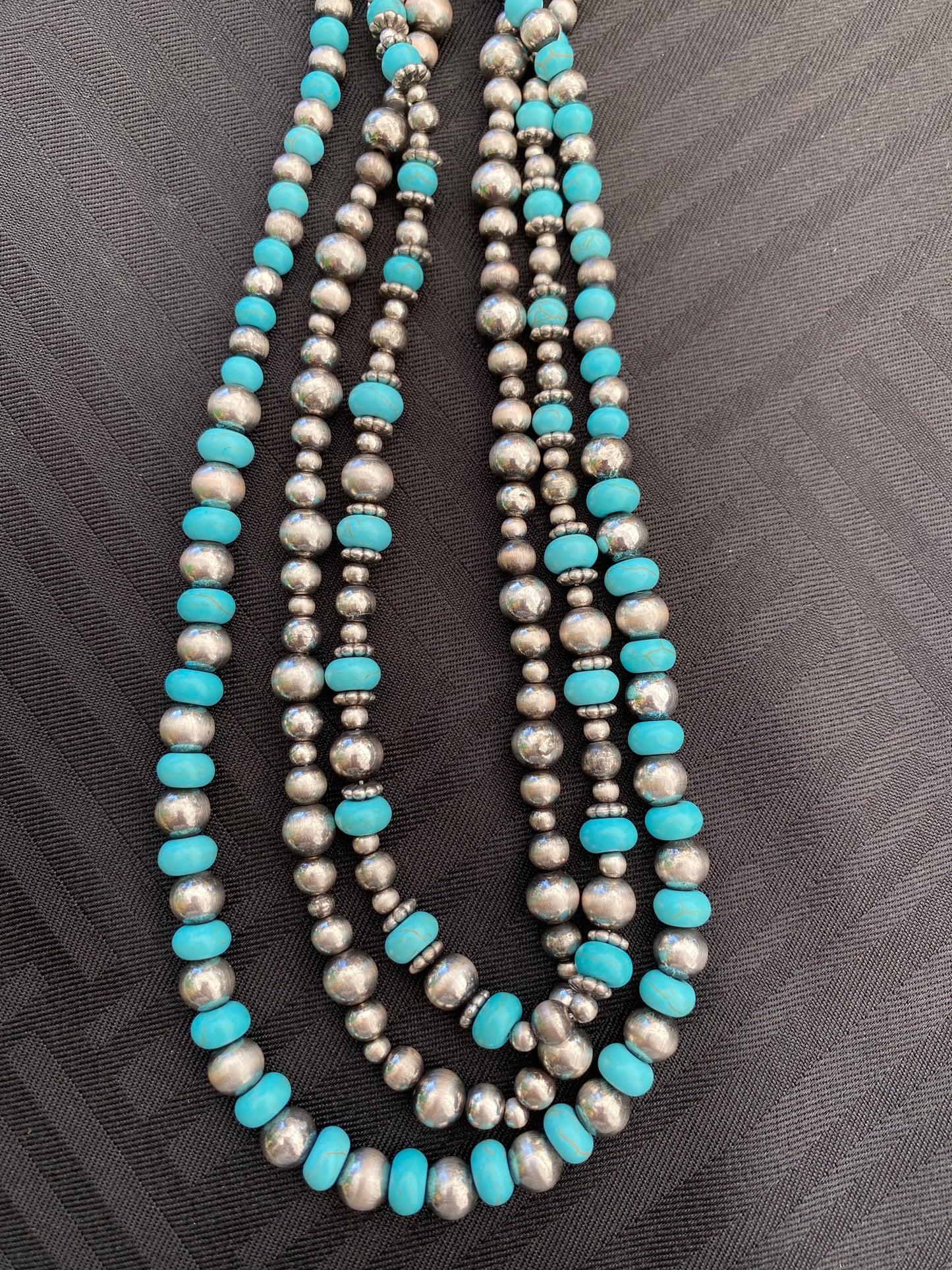 Necklace Women’s three strand J354TQ