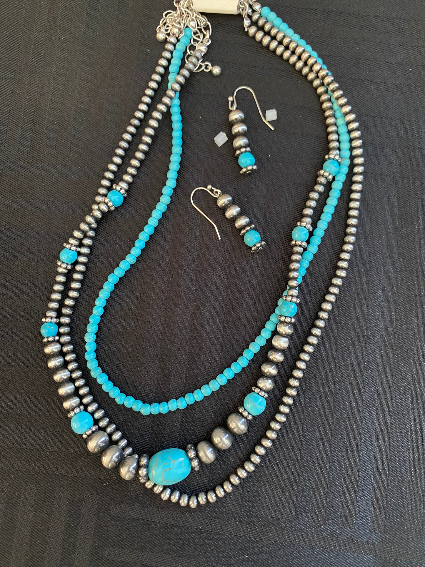 Necklace Women’s three strand J366NT