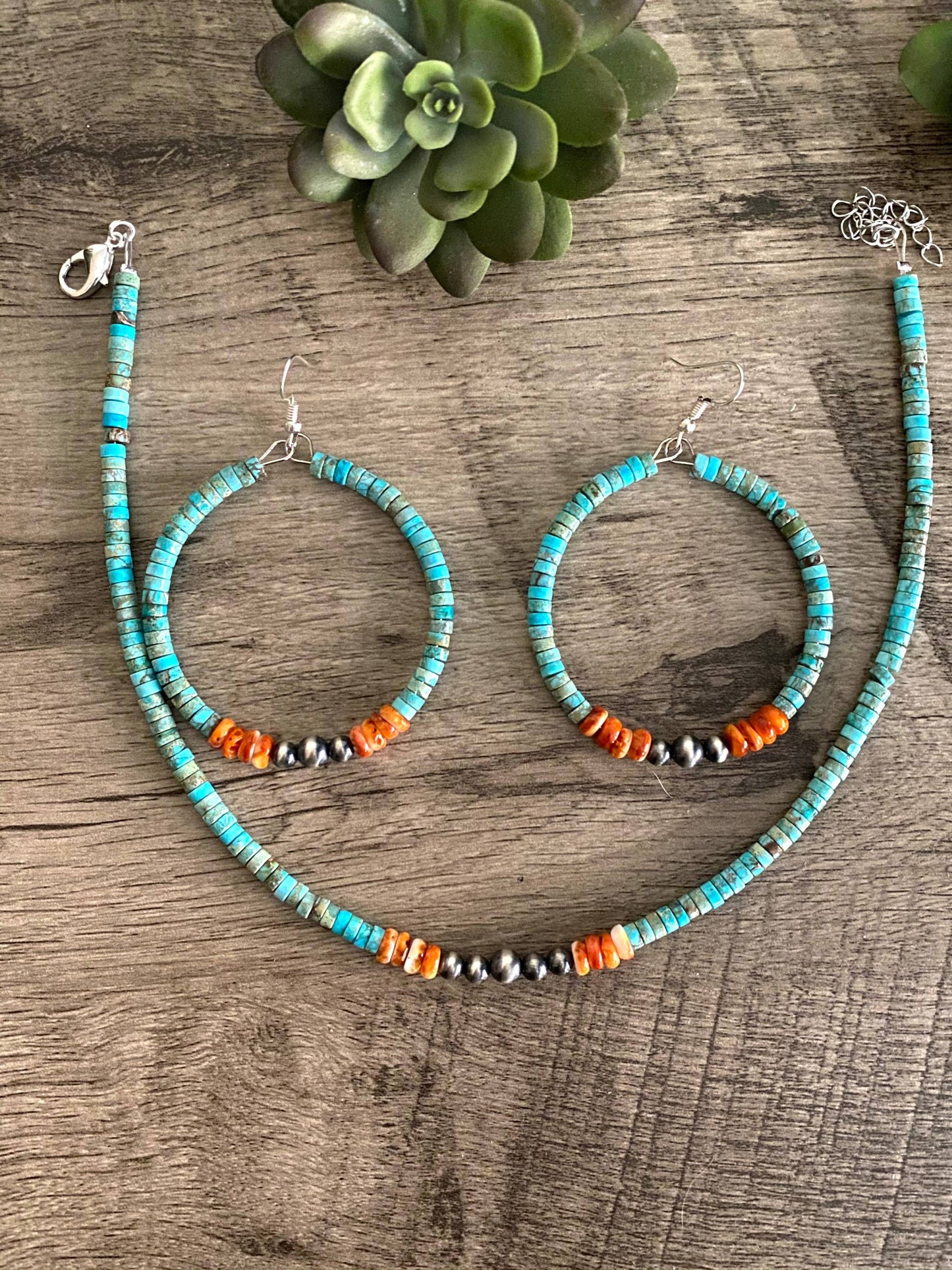 Vibrante hoop - summer Sterling Silver Pearls hoop earrings
