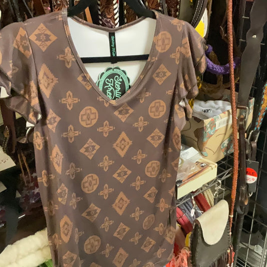 Shirts Women’s Blouse Brown Beverly Hills S3159