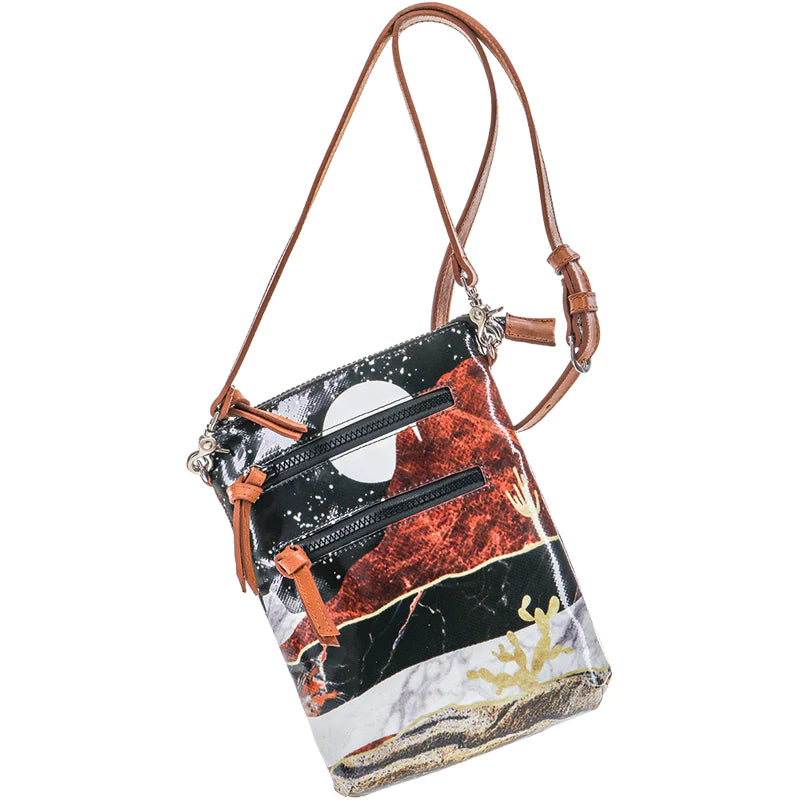 Purse Hooey Crossbody Print HCB002-BKBR