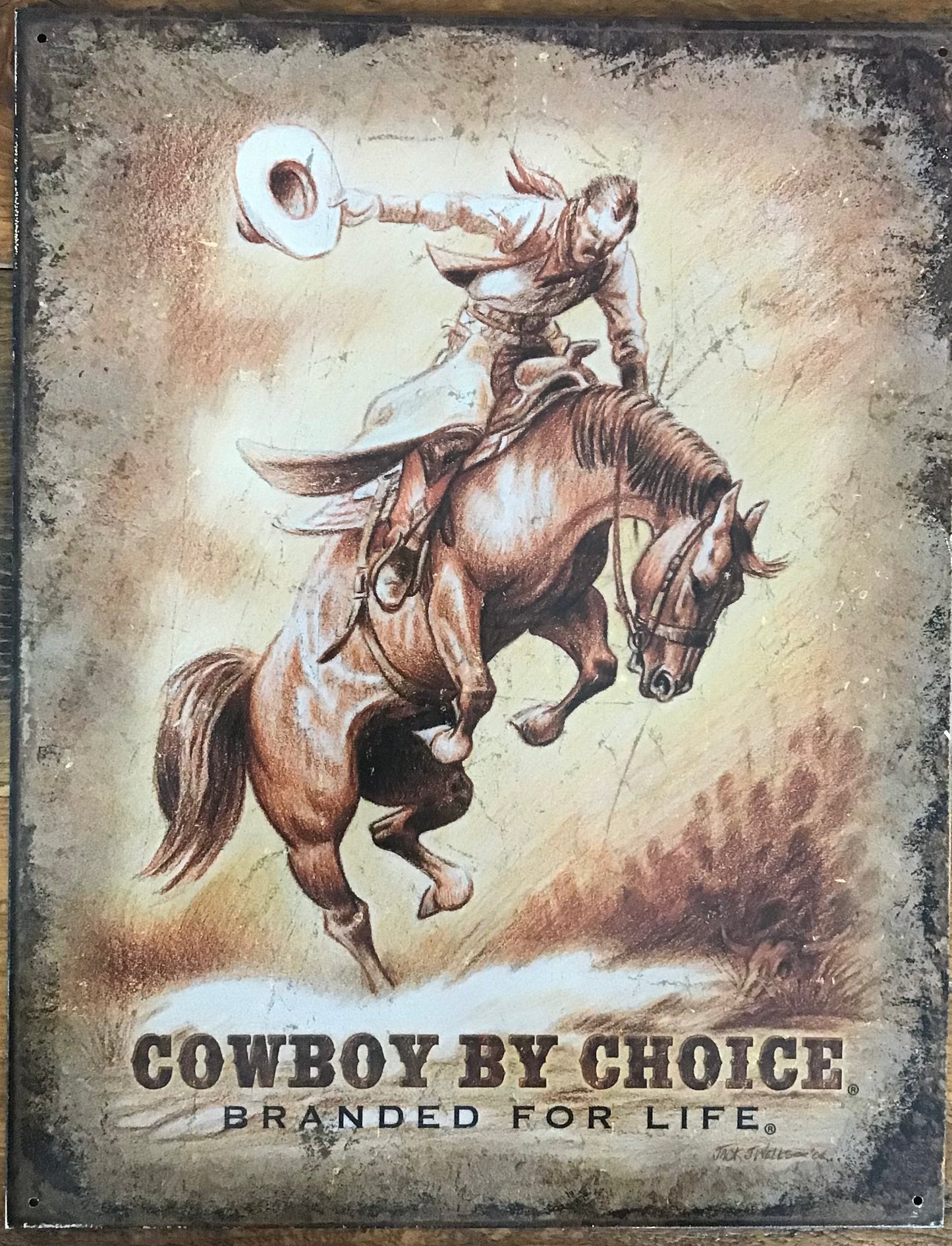 Giftware Cowboy By Choice Picture 1823