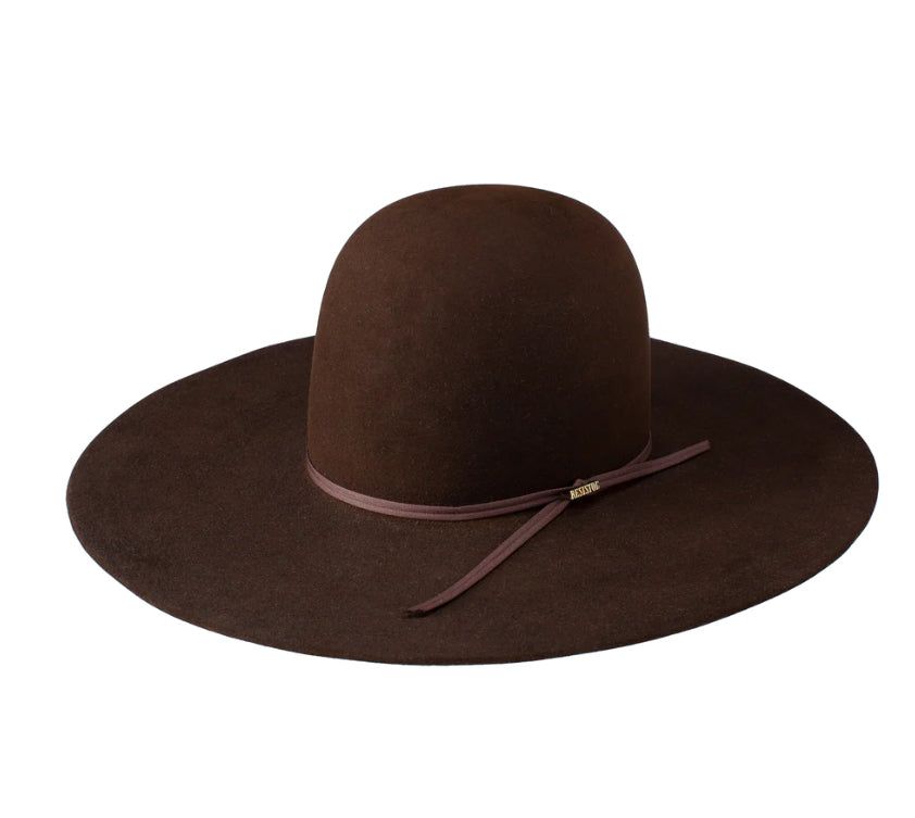 Hats Felt Resistol 7X Chocolate Chute 5