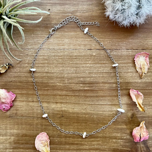 Jewelry American White Buffalo Chain Choker Accessories CHO-CHA-007-WHI