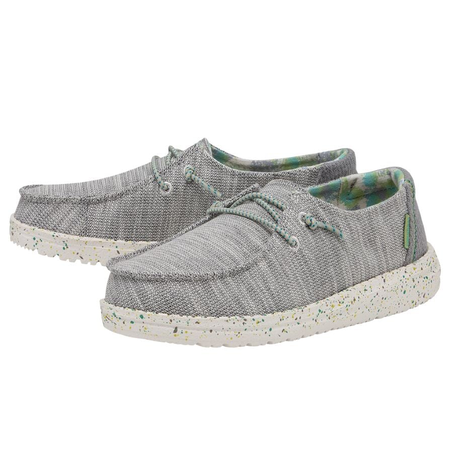 Shoes Kid’s Hey Dude’s Wendy Youth Stretch Pearl 130123348