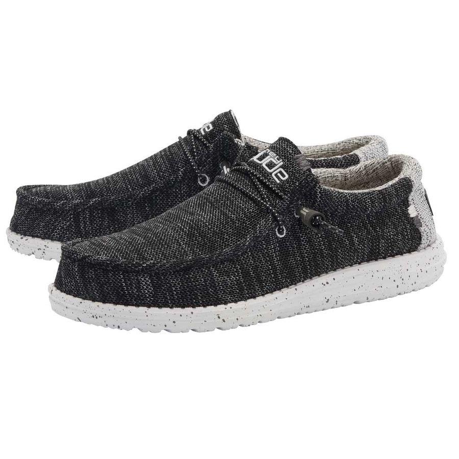 Shoes Men’s Hey Dudes Wally Stretch Meteorite 110383264