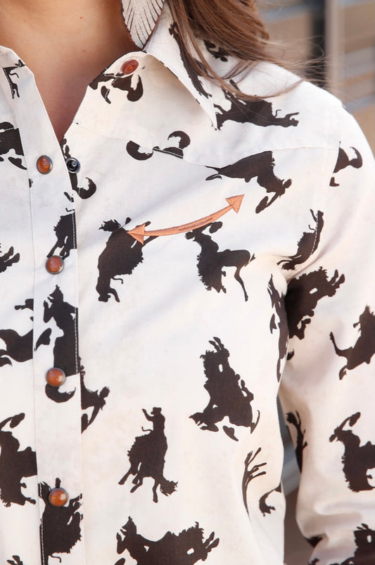 Shirt Women’s Cruel Long Sleeve Stone CTW7398005