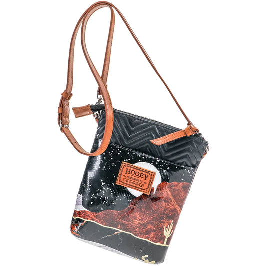 Purse Hooey Crossbody Print HCB002-BKBR