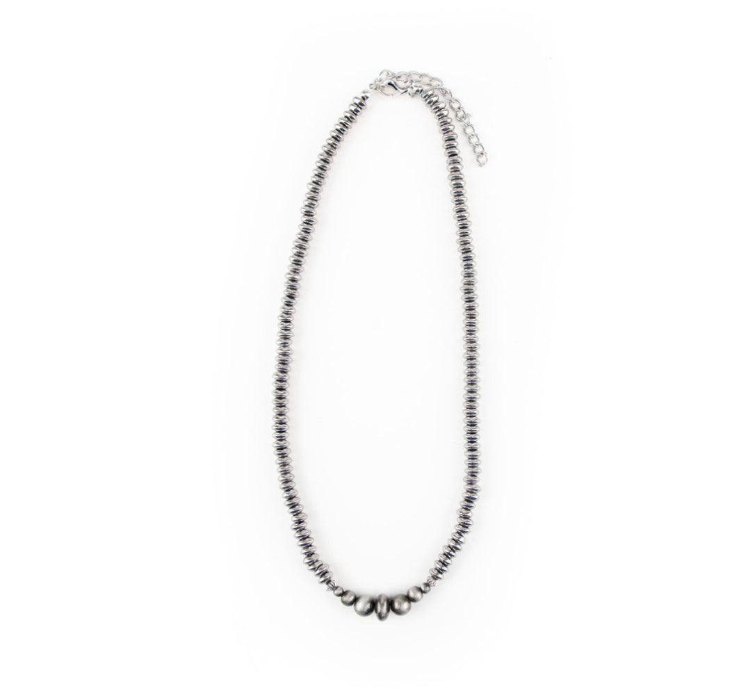 Necklace with Faux Navajo Pearls N1425