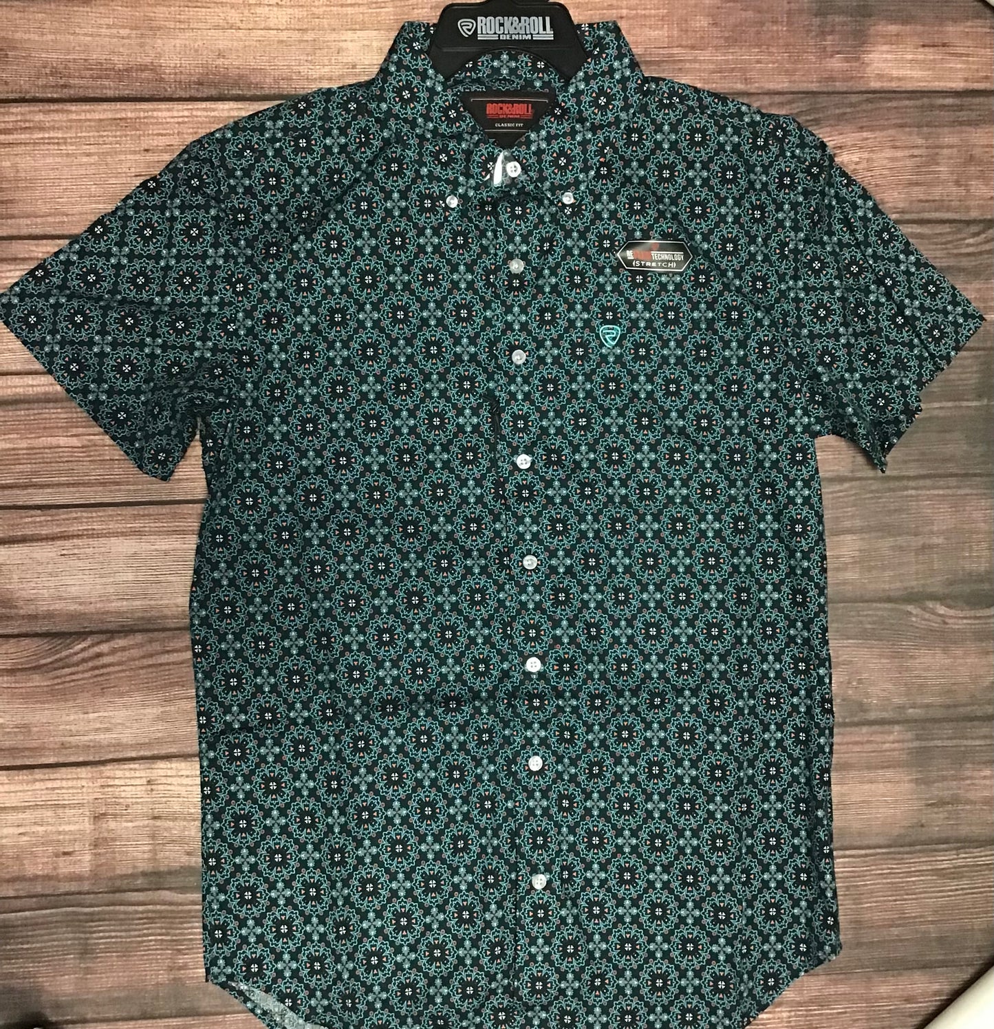 Shirts Men’s Panhandle Short Sleeve Aztec RRMS1DR0PW