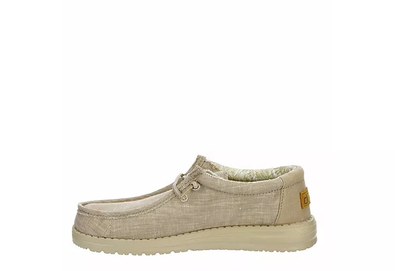 Shoes Kids Hey Dude Wally Youth Beige 130130500