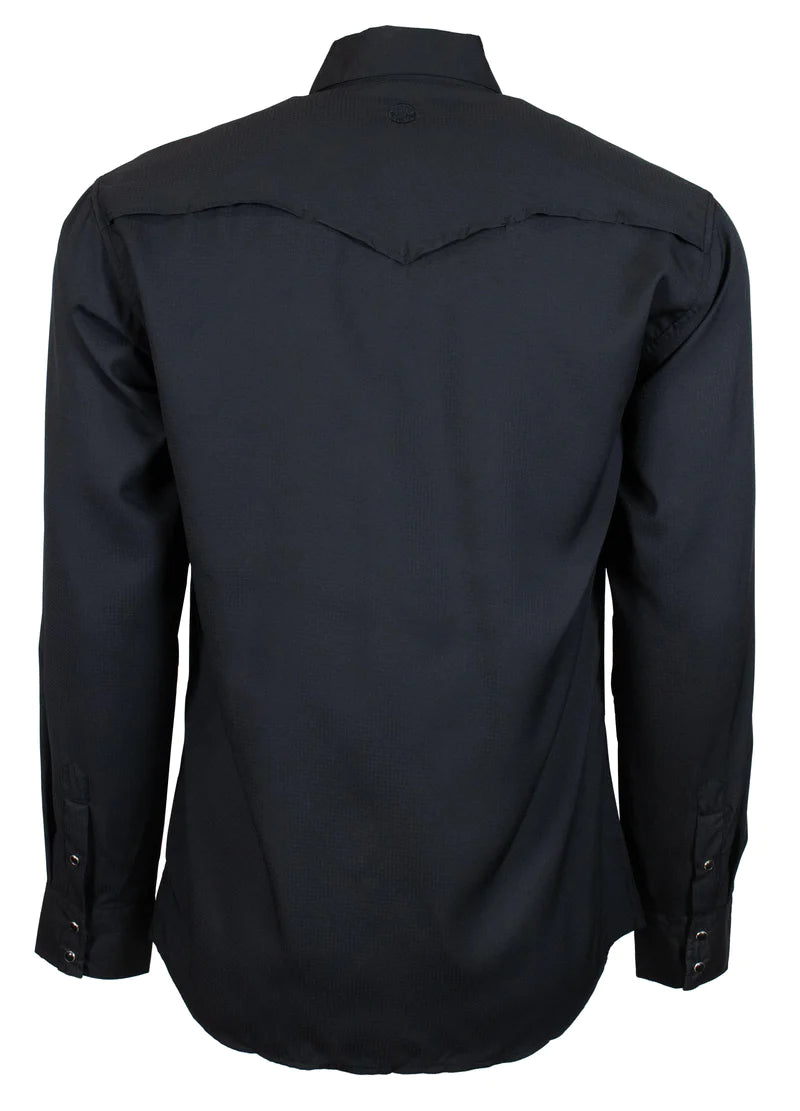 Shirt Men’s Hooey Sol Black Long Sleeve HT1612BK