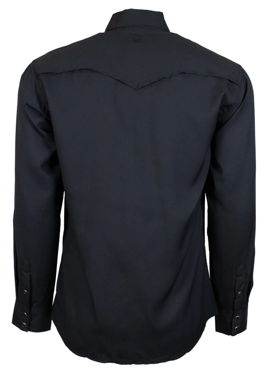 Shirt Men’s Hooey Sol Black Long Sleeve HT1612BK