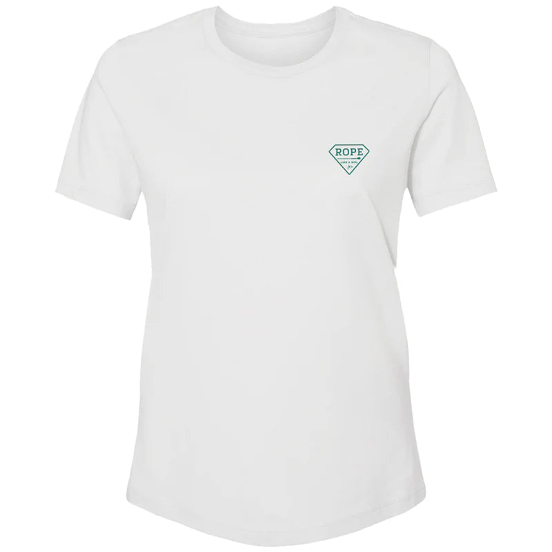 Shirt Women’s Hooey White Bodega Short Sleeve HT1677WH