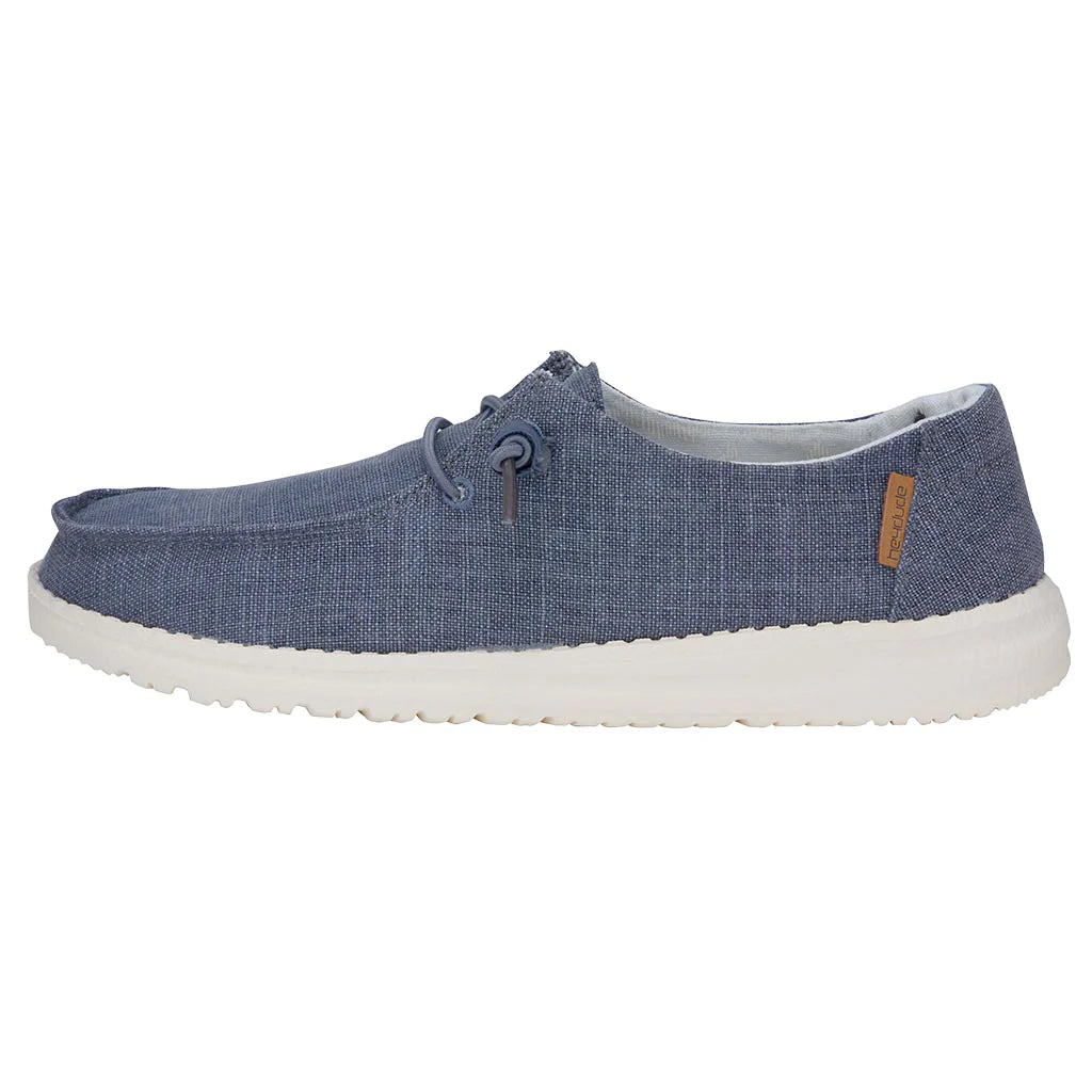 Shoes Women’s Hey Dudes Chambray Navy White 40058-4MQ