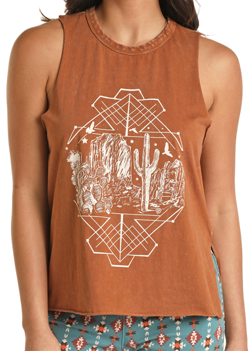 Shirt Women’s Rock&Roll Muscle Tank RRWT20R0YH