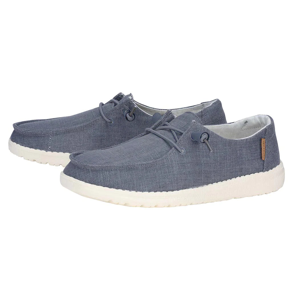 Shoes Women’s Hey Dudes Chambray Navy White 40058-4MQ