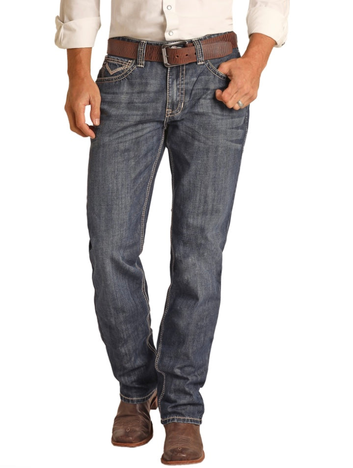 Jeans Men’s Double Barrel Stackable Boot RRMDTBR13Q