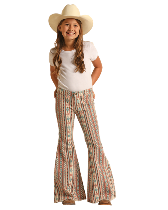 Jeans Girls Rock & Roll Bell Bottom RRGD7PR0RY
