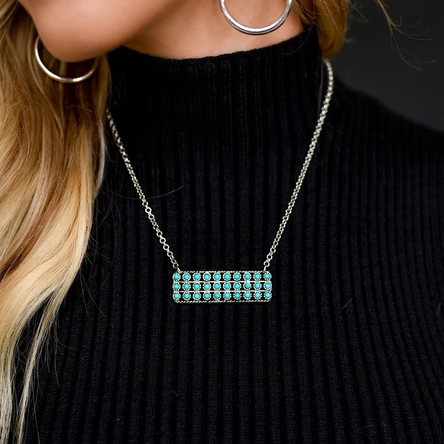 Necklace Snake Eye Bar N1281