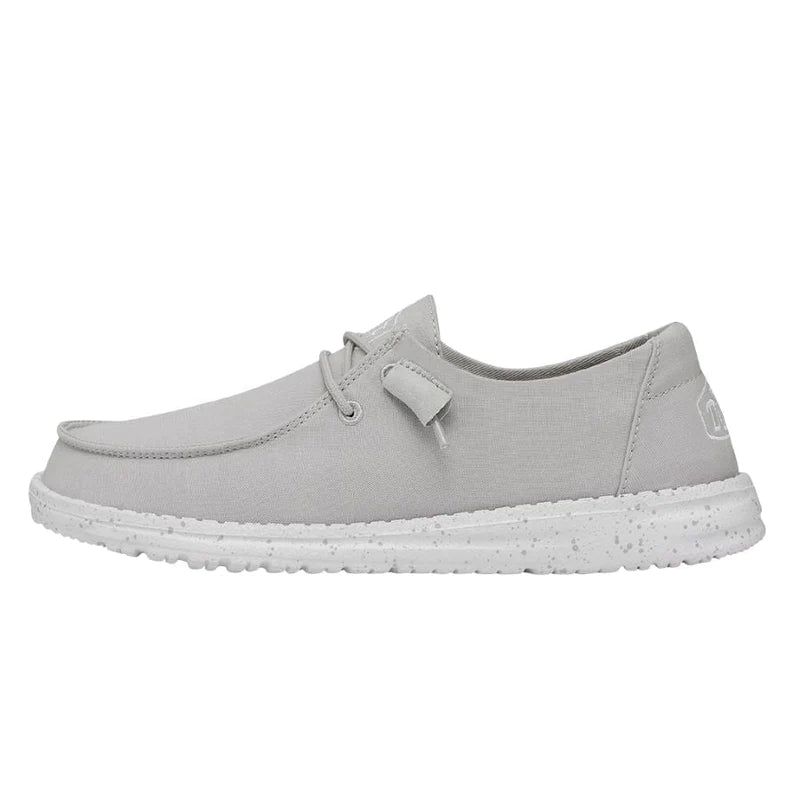 Shoes Women’s Hey Dude Slub Canvas Light Grey 40063-007