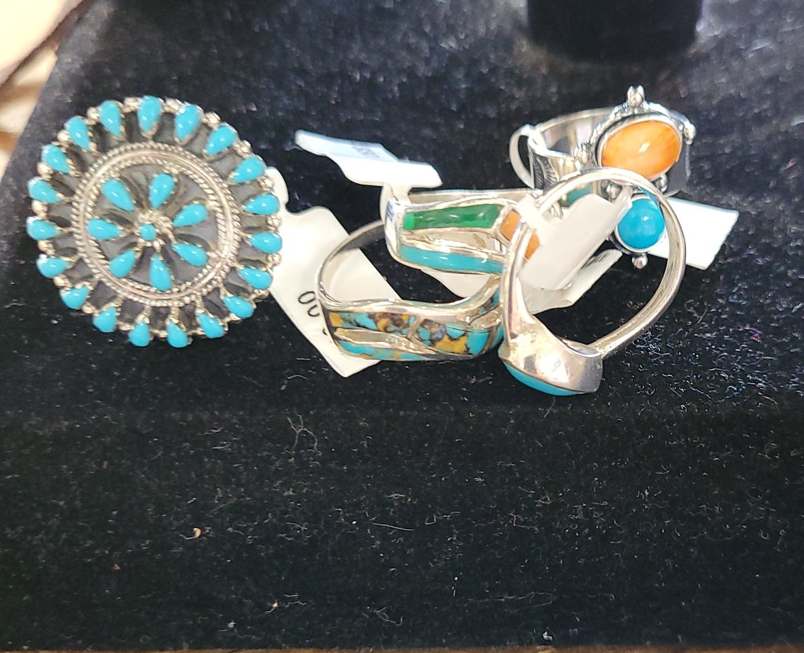 Ring Silver Jewelry various assorted rings