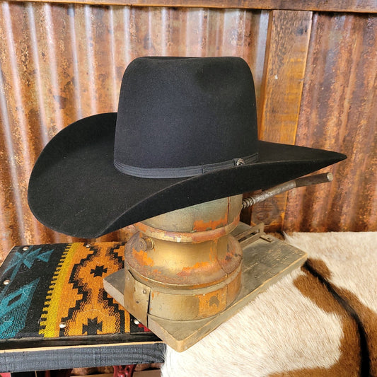 Resistol Hooey Day Money Felt Hat. Black, Pecan.
