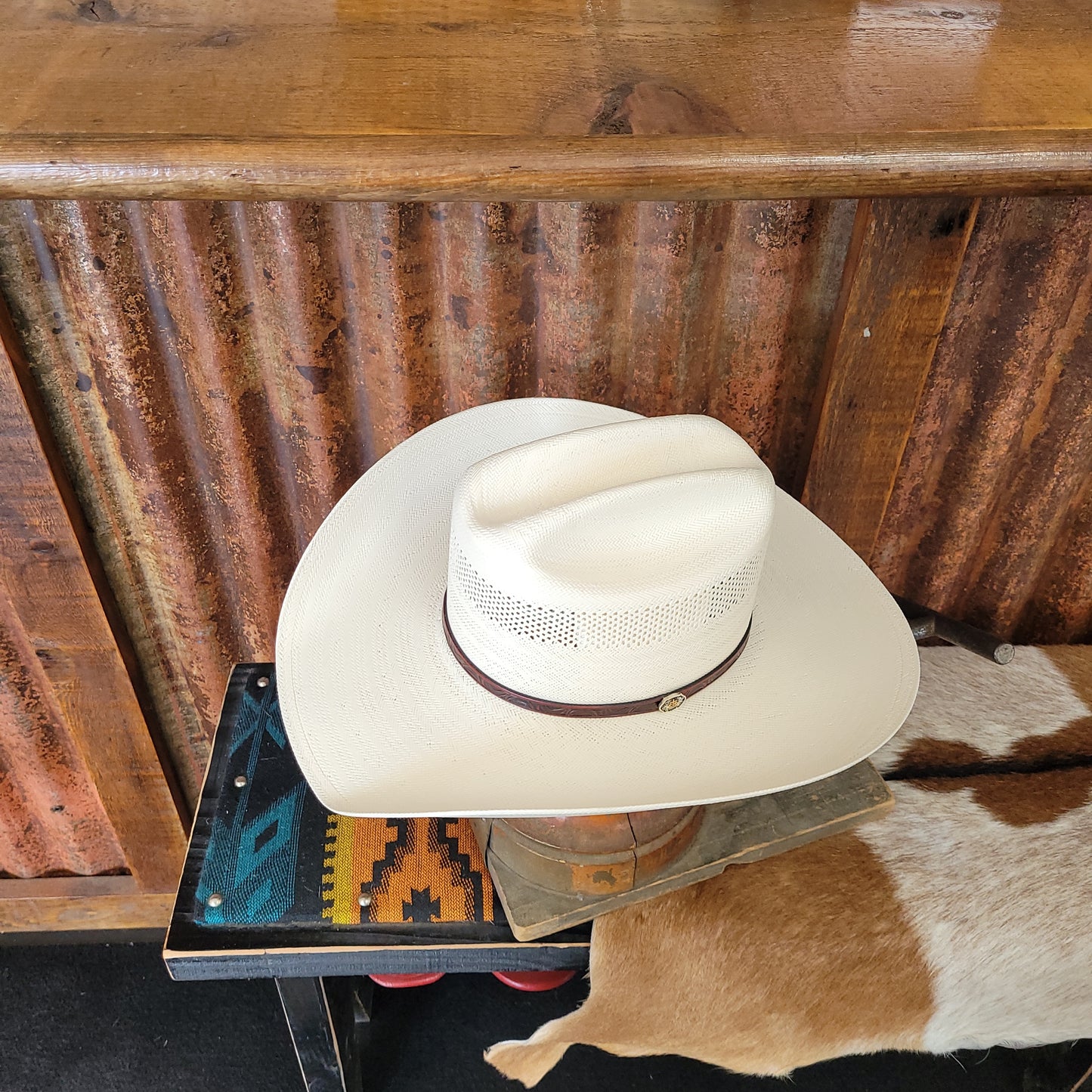 Straw Hats Resistol Cross Tie