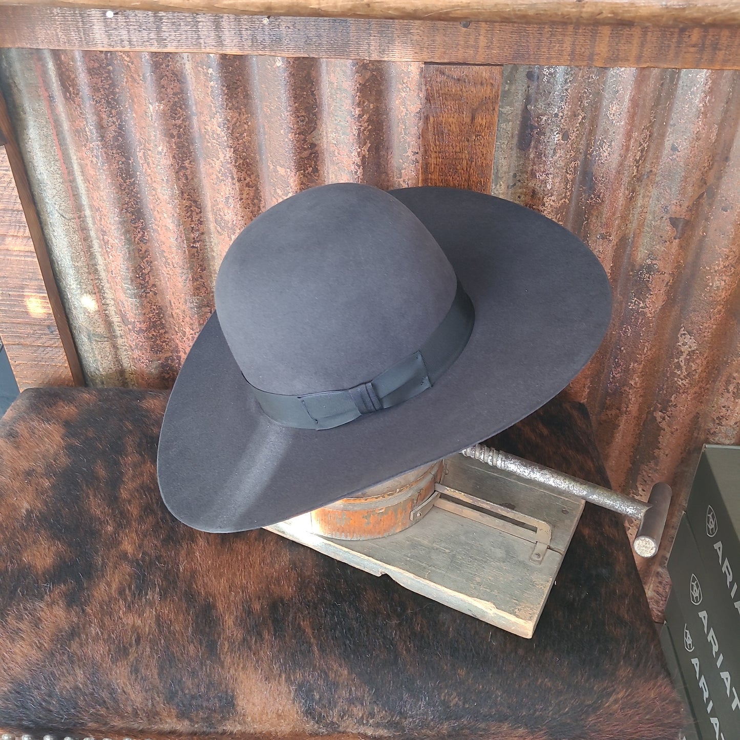 Felt Hats Rodeo King 7X Charcoal