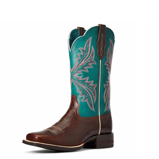 Boots Women’s Ariat West Bound Brown Patina/ Blue Grass 10033978