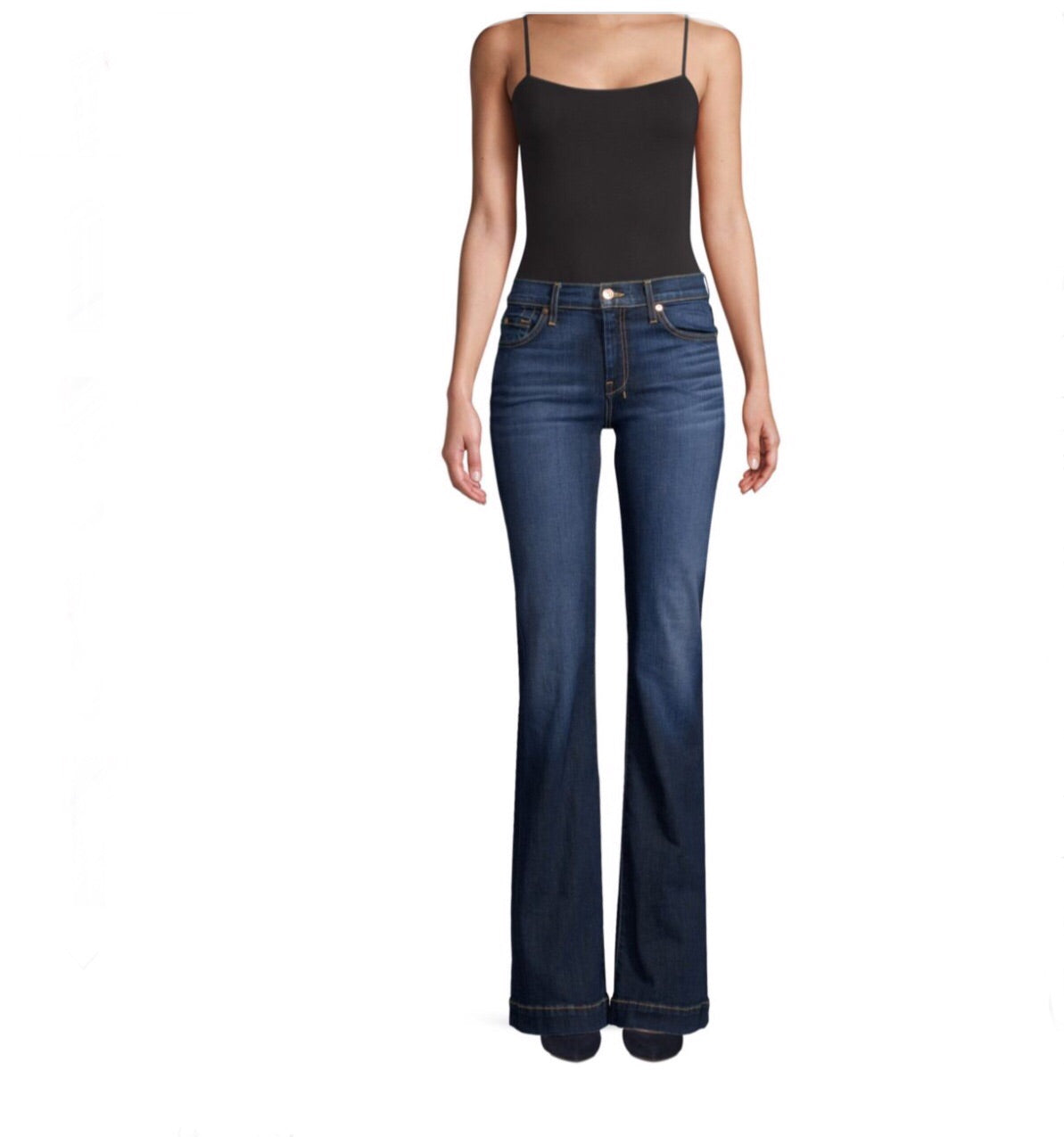 Jeans XOS Women’s DoJo (long inseam)Trousers (EXCHANGE ONLY) 7 for all Mankind 7u115Y44 XOS